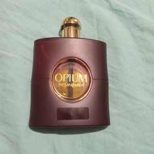 Yves saint laurent Opium perfume 3 oz size almost completely Full, tester